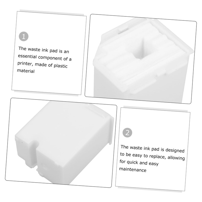 STOBOK 3pcs Printing Machine Waste Ink Pad Replacement Essential Waste