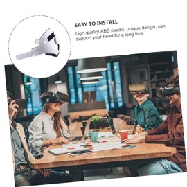 jojofuny Adjustable Comfortable Vr Strap Cushion for Enhanced Support and Balance Material for -Term Use for Extended Gaming Sessions