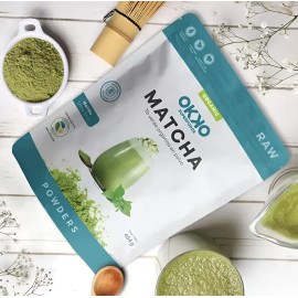 Té Verde Orgánico Matcha Okko Superfoods 454g                                                                                                         