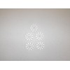 5 Clear Ceiling Floret Medallion Screw Washer Cover Rosettes Mobile