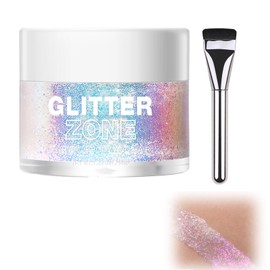 Rostblant Körper Glitter Gel, Glitzer Gel, Glitzer Gesicht Body, Festival Accessoires Wasserdicht Für Augen Gesicht Körper Haar Make Up