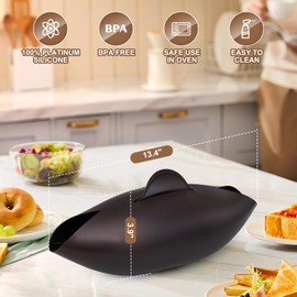 AmapleL Silicone Bread Bowl, Silicone Bread Maker Mold for Baking Bread