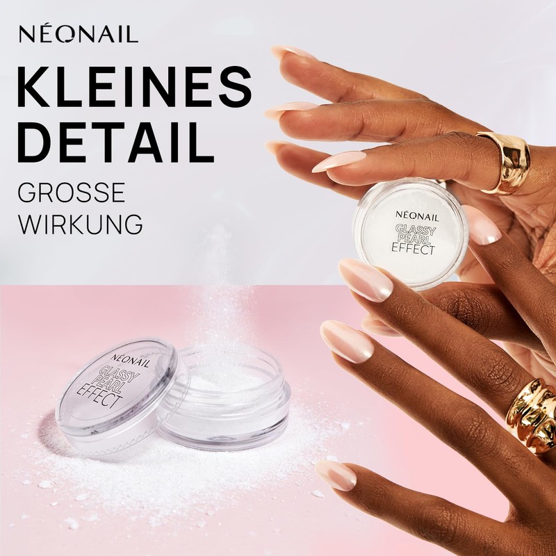 Neonail Powder Nail Art Glitter Glassy Pearl Effect