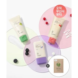 SKINFOOD 택1 베리 선크림 50ml 2종 +마스크1매 4159761 (유기자차) 수분