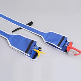 VANZACK Fencing Bag Fencing Sword Sling Shoulder Bag for Epee and Saber Oxford Cloth Longsword Bag