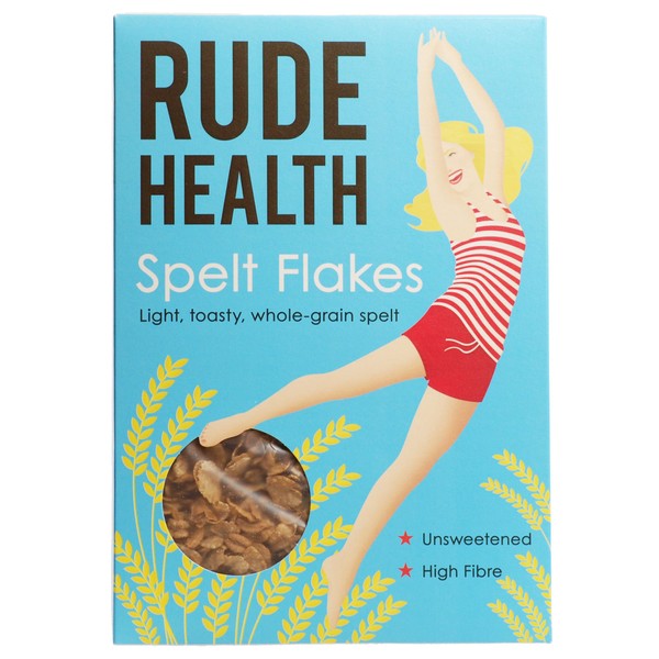 8 Pack of Rude Health Spelt Flakes 300 g