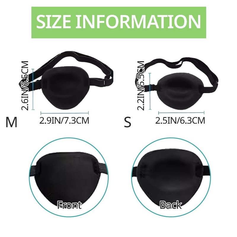 MANON ROSA Dog Eyepatch - Protective Cover for Small, Medium,