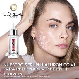 LOreal Paris Revitalift cido Hialurnico Srum de Rostro, Hidrata Intensamente y Rellena Lneas de Expresin, 30 ml.