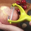 2 Pcs Y-Shaped Swivel Potato Peeler, Stainless Steel Vegetable Peeler