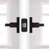 Kwikset Halifax Matte Black Bed and Bath Lever Right or