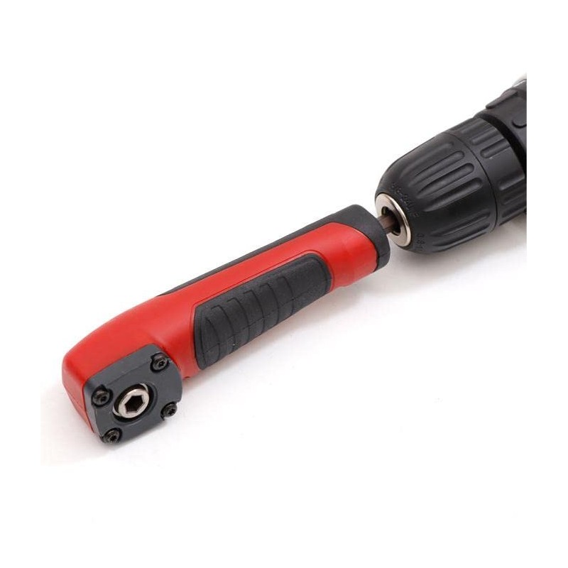 Right Angle Electric Screwdriver, Right Angle Drill Attachment 1/4in 90