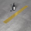 NEODRAIN 24 Inch Modern Design Golden 304 Stainless Steel Shower