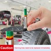 Yarlung 50 Pack Tire Tread Depth Gauge, Color Coded 32nds