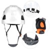 Outdoor Rescue Helmet Rock Safety Rappelling Gear Belay Device for