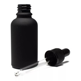 Meliars Gotero 50 Ml Frasco Negro Matizado Bulbo Negro (10 Pzs)