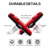 CNCLOL Bike V Brake Pads, Bicycle V Brake Blocks，55/70mm Cantilever