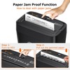 Bonsaii 6 Sheet High Security Micro Cut Paper Shredder, Credit