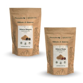 Maca Negra Orgánica Peruana 100 Pura, Maca Roja Orgánica Peruana 100 PACK                                                                             
