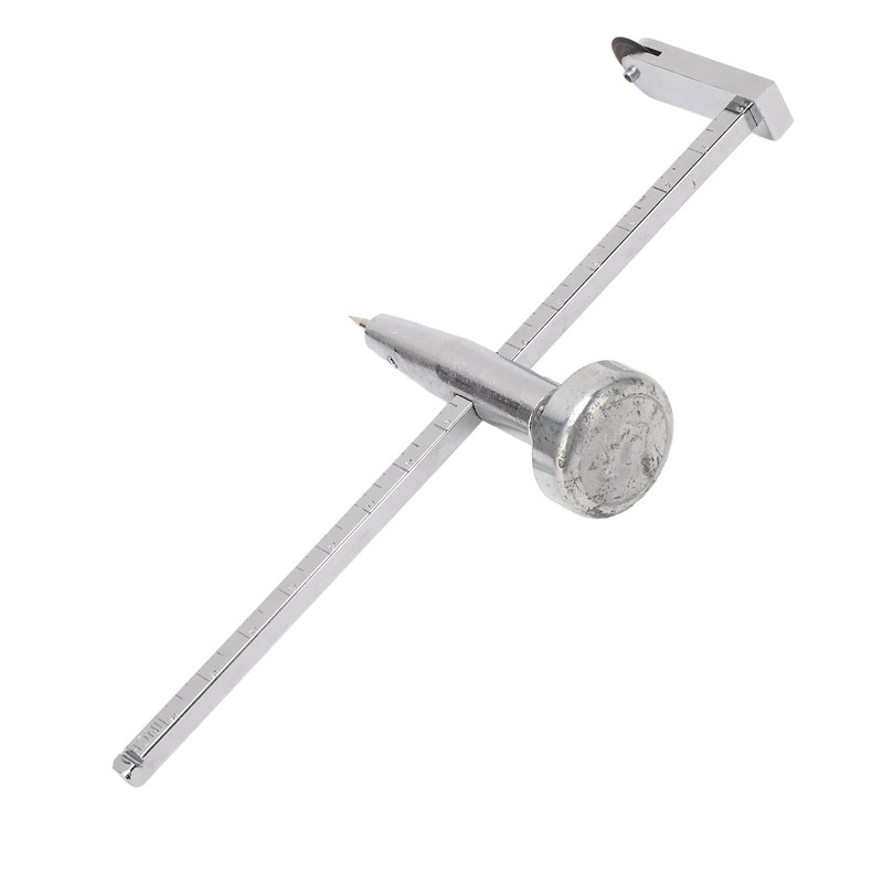 Kelepu Circle Hole Cutter, Steel Shaft Adjustable Pivot Hole Puncher