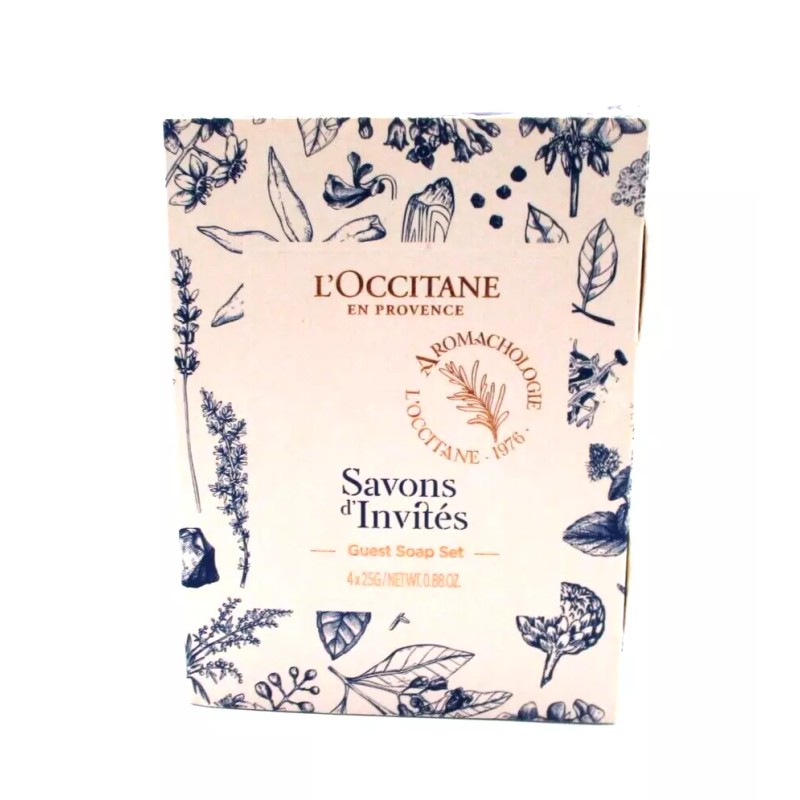 L’OCCITANE Loccitane Savons D Invites Guest Soap Set ~ 4