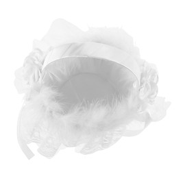 CAXUSD Elegant Wedding Flower Basket Stylish Floral Petal Holder with Handle Multi Purpose Storage for Fruits Bread and Candy Romantic Addition for Weddings and Events