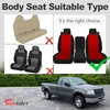 runfider Custom Heavy Duty Fabric 40/20/40 Split Bench Seat Covers