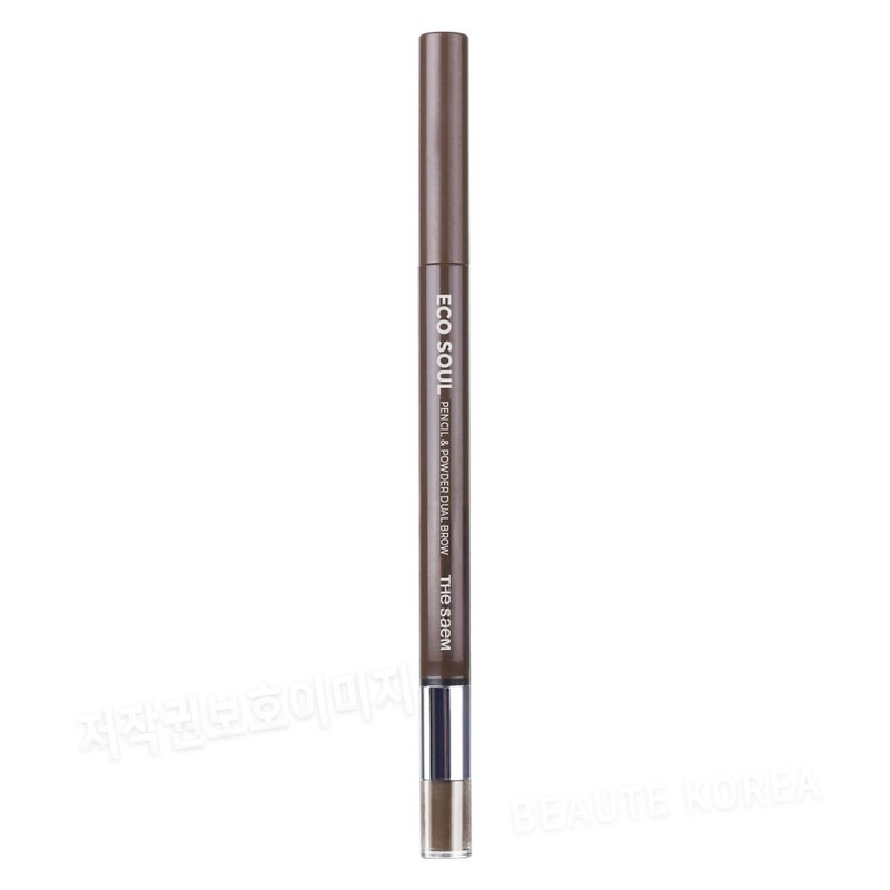 The Saem Eco Soul Pencil & Powder Dual Brow 04