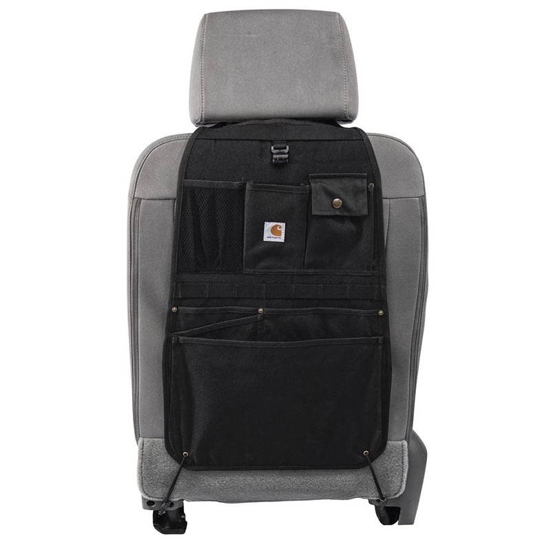 Carhartt Universal Nylon Duck Automotive Seat Back Organizer, Organization for