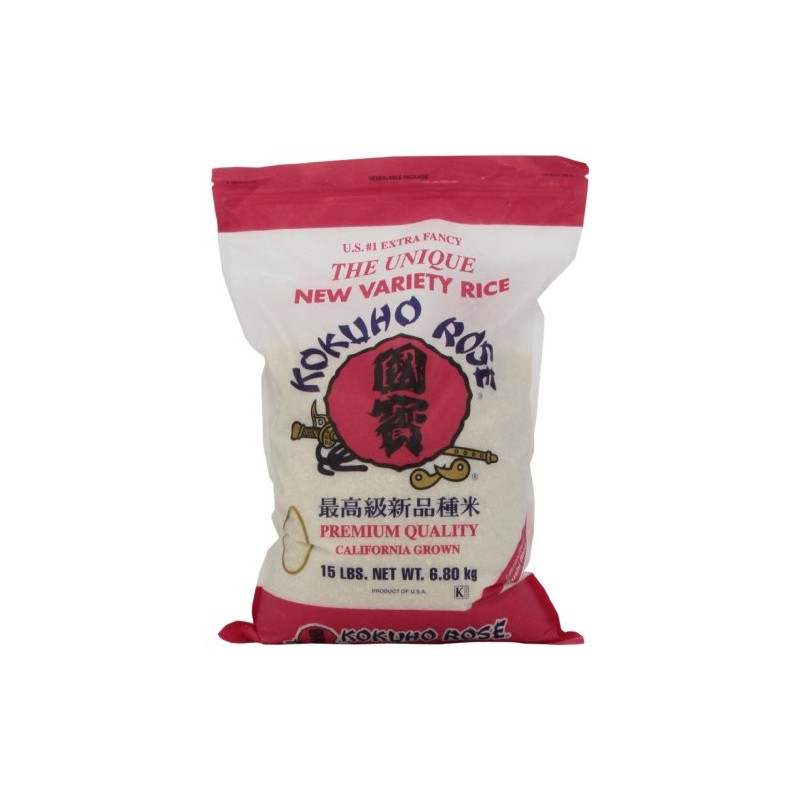 Kokuho Rose Rice, 15-Pound