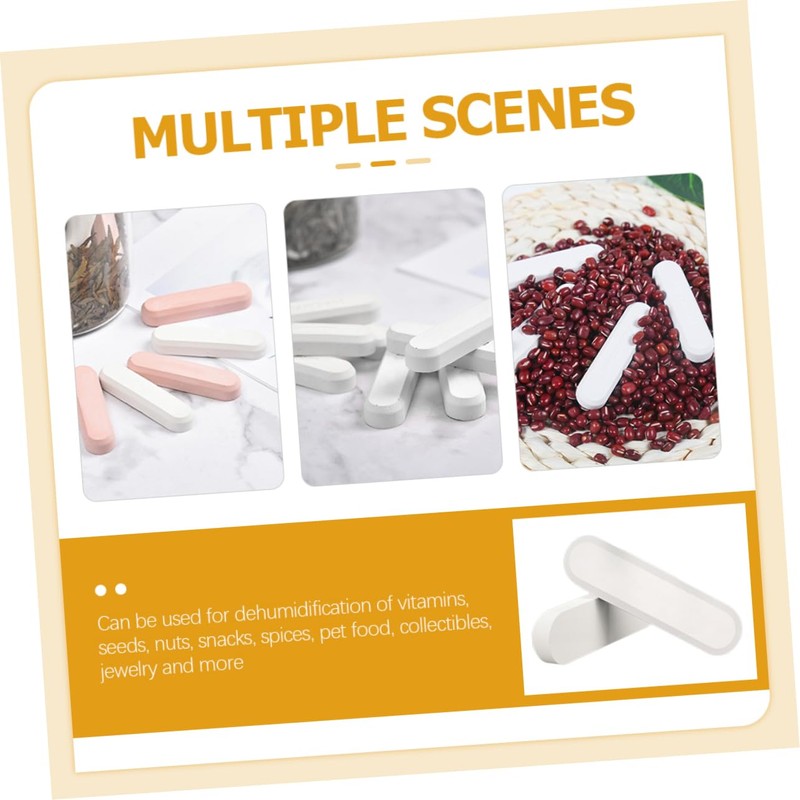 iplusmile 8pcs Absorbent Stick Dehumidifier Natural Non-Toxic for Bathroom Food