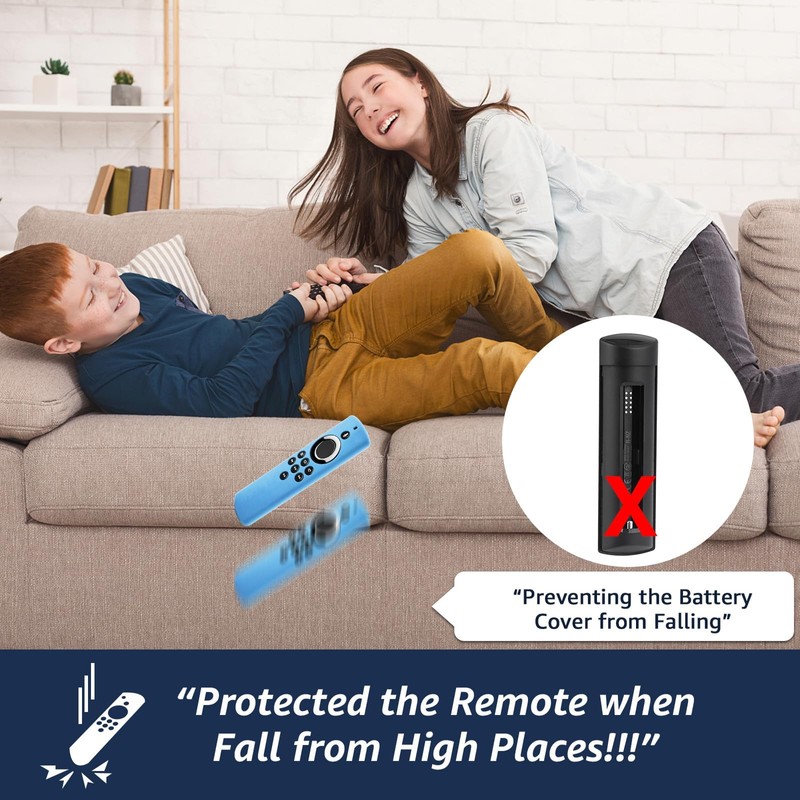 2 Pack Silicone Remote Cover, TV Remote Case, Remote Control