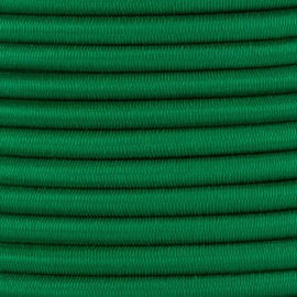 1 m Rubber Cord – Hat Elastic – Round Elastic, High Quality, Extra Strong in 5 mm, Green