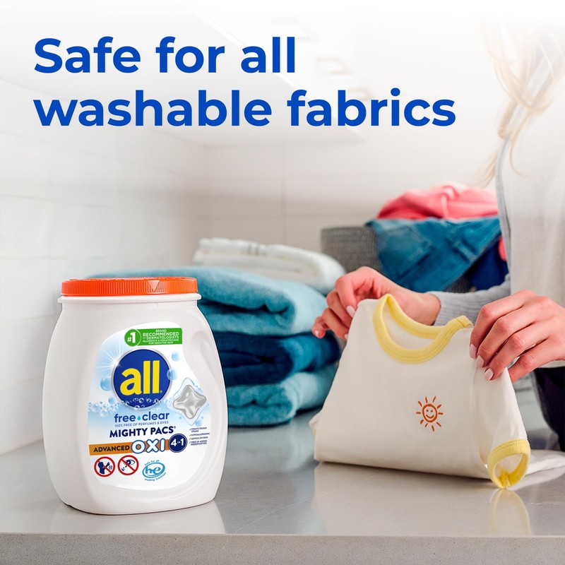 all Laundry Detergent Pacs, Mighty Pacs with OXI Stain Removers