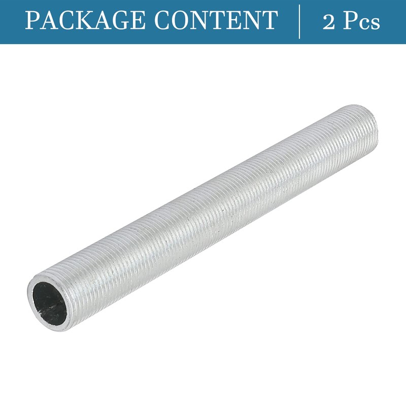 QUARKZMAN Lamp Pipe Nipple M12 Thread x 2 Hardware All