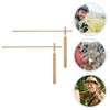 Baluue Brass Dowsing Rods, 2PCS Copper Dowsing Rods, Solid Pure