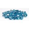 American Fireglass ZIR-PWDBLLST-10 Powder Blue Luster Zircon Fire Glass, 10