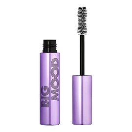 e.l.f. Big Mood Mascara, volumen audaz y elevación instantánea, crea pestañas voluminosas de larga duración, infusionadas con cera de jojoba, negro, 1