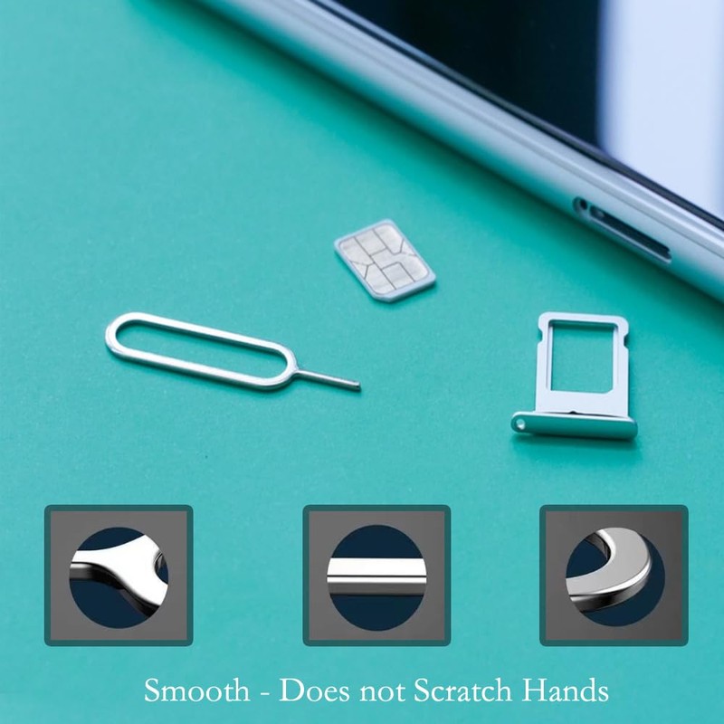 ZELHYEUU 4 in 1 Nano SIM Card Adapter, 5 Set