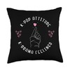 k-pop Attitude k-drama feelings for k-pop fan Throw Pillow