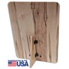 Standing Hinged Wooden Clipboard Ambrosia Maple 9.5" x 16"