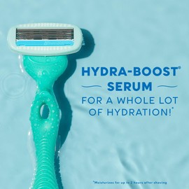 Schick Hydro Silk Ultra Sensitive Razor for Women | Womens Razor for Sensitive Skin, 5 Blade Razors for Women, Womens Razors for Shaving, Includes 1 Handle & 5 Refills