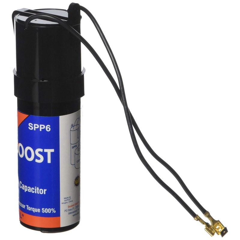 SUPCO SPP6 Relay/Capacitor Hard Start Kit with 500% Increase Starting