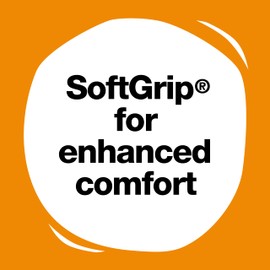 Fiskars 5" SoftGrip Pointed-Tip Glitter Scissors for Kids Ages 4-7, Scissors for School or Crafting, Back to School Supplies, Pink