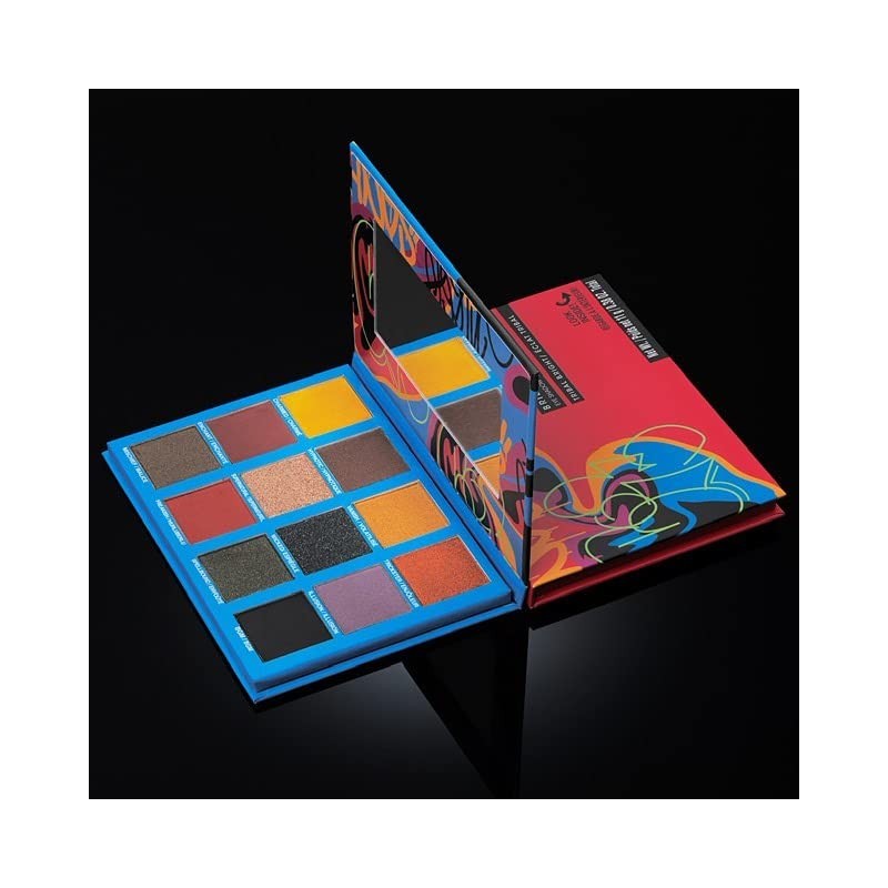 Black Radiance Brilliant Effects Eye Shadow Palette Midnight Magic