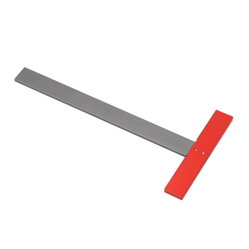 T Square Ruler Aluminum Alloy Accurate Scale Multifunctional Portable Woodworking