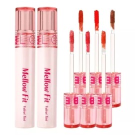Gita (1+1)비러브 멜로우 핏 벨벳 틴트 택2 /블러 보송 착색 지속력 (1+1) Be-Love Mellow Fit Velvet Tint Choose 2 / Blur Soft Color Lasting Power [C03 Cream Coral/C03 Cream Coral]