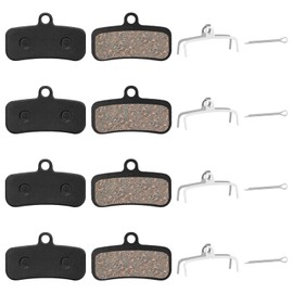 Axvxby 4 Pairs Bicycle Disc Brake Pads for Shimano D03S D02S Saint BR-M810 BR-M820 Deore XT BR-M8020 BR-M8120 ZEE BR-M640 XTR BR-M9120 Tektro Tektro HD M745 735 725 750 TRP