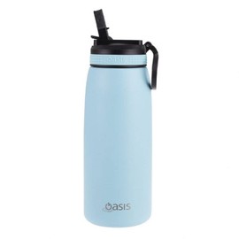 Oasis Insulated Sports Bottle with Sipper, Island Blue, 780 ml