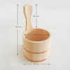 Wood 湯桶 One Hand Soaks Keep 片手桶