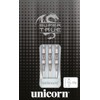 Unicorn Unisex Super True 90% Tungsten Darts, Silver, 20G UK